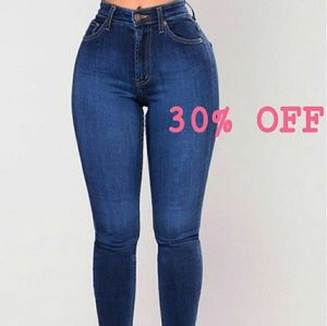 Fashion Nova High waisted jeans